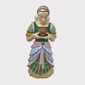 Angel Porcelain Christmas Ornament "Gift of Love" Greenwich Workshop Boxed